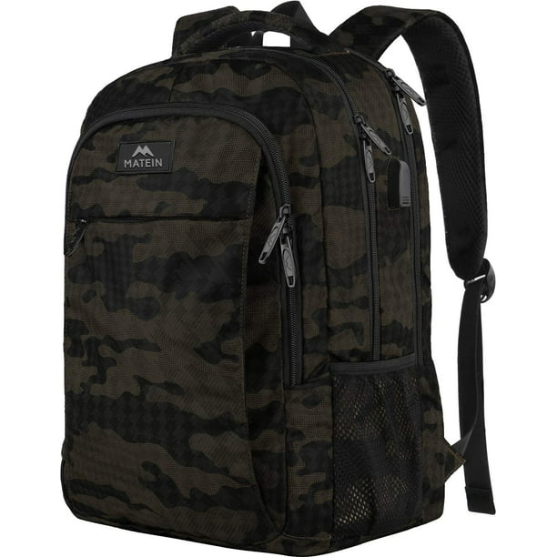 Camouflage Grey Lightweight Travel Hiking Backpack Cool Laptop Backpack Computer Bag Outdoor Camping Backpacks for Men Women. 